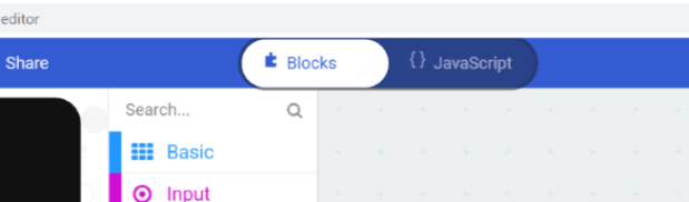 microbit block javascript