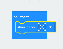 on start show icon X